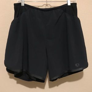 Pearl Izumi lined Cycling Shorts Mens Sz Large Black 6” inseam